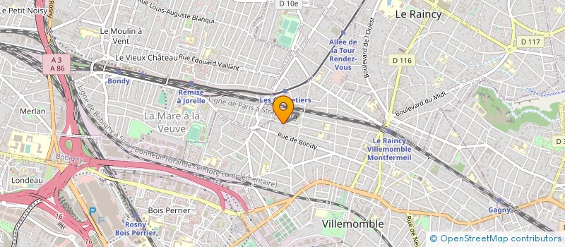 localisation de l'entreprise INSPITECH à VILLEMOMBLE