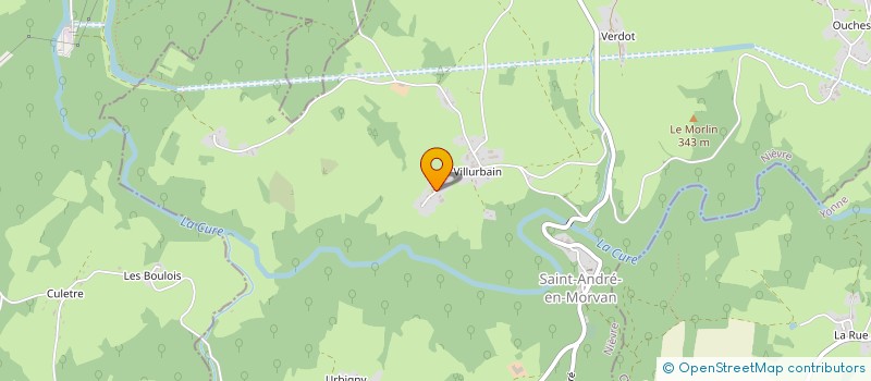 localisation de l'entreprise INSPYR  SAINT-ANDRE-EN-MORVAN