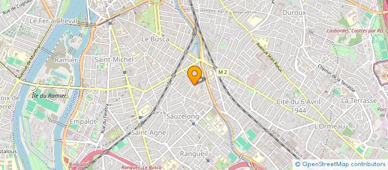 localisation de l'entreprise INST COMMUNIC RECHERCHE DODONTIE à TOULOUSE