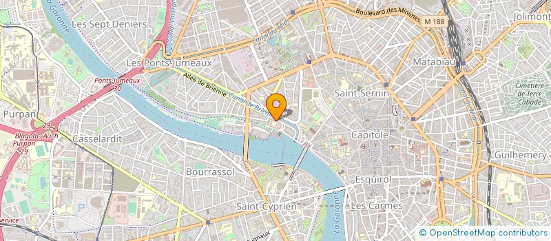 localisation de l'entreprise INST D'ECON INDUST RECHERCHE FONDAMENTAL à TOULOUSE