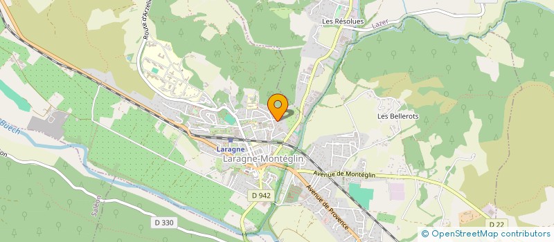 localisation de l'entreprise INST DE COORDINAT GERONTOLOGIQUE DES H.A à LARAGNE-MONTEGLIN