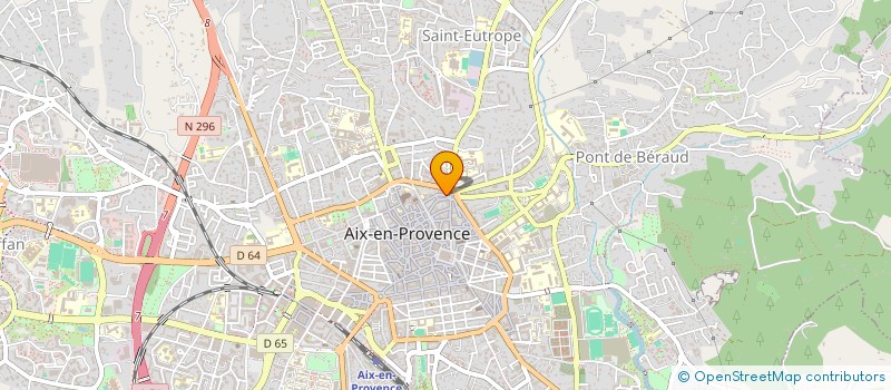 localisation de l'entreprise INST DE FORMA PROFESS METIERS IMMOBILIER  AIX-EN-PROVENCE