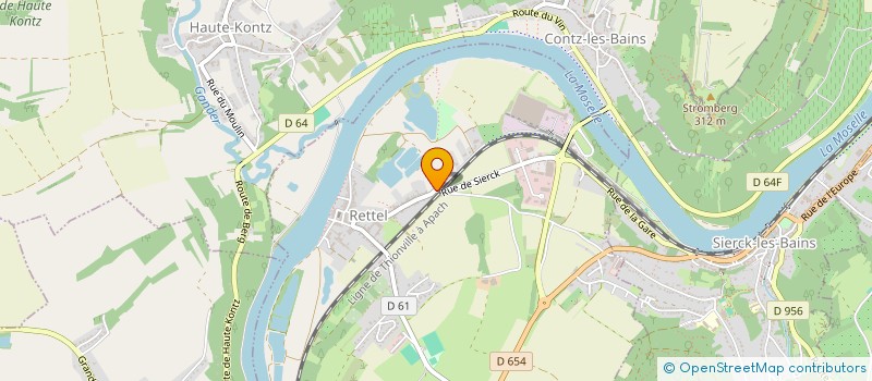 localisation de l'entreprise INST DE TECHNOLOGIE POUR L'ENVIRONNEMENT à RETTEL
