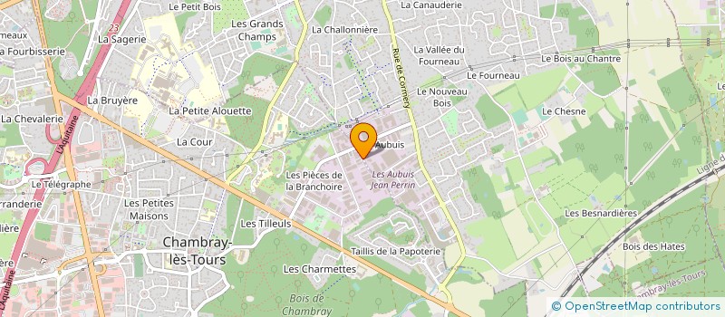 localisation de l'entreprise INST ELECT CHAUF à SAINT-AVERTIN