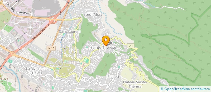 localisation de l'entreprise INST ENS FORMATION SECOURS URGENCE à LA POSSESSION