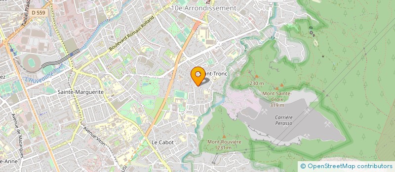 localisation de l'entreprise INST ETUDES JUIVES ET FORMA PEDAGOGIQUE à MARSEILLE
