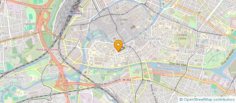 localisation de l'entreprise INST EUR ENTR PROPRIETE INTELLECTUELLE à STRASBOURG