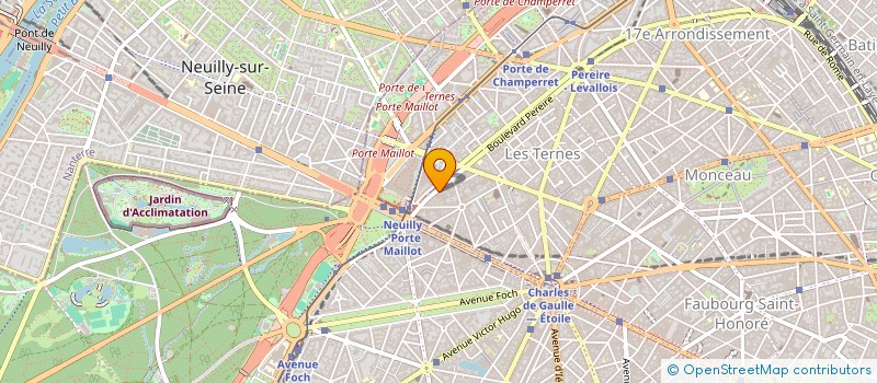 localisation de l'entreprise INST EUR PERFECTION NEGOCE BOIS DERIVES  PARIS