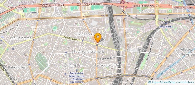 localisation de l'entreprise INST EUROP CERT COMP METIERS CONSEIL EXP  PARIS