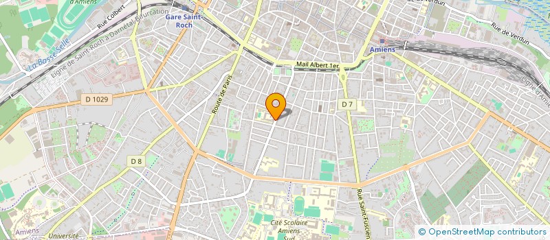 localisation de l'entreprise INST FORMAT ENSEIG CATHOLIQUE PICARDIE à AMIENS