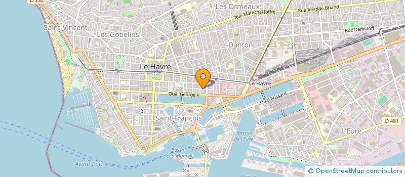 localisation de l'entreprise INST FORMATION ADAPTEE ET COMMUNICATION à LE HAVRE