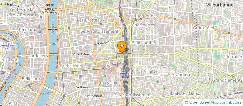 localisation de l'entreprise INST FORMATION APPLIC THERAPIE COMMUNIC à LYON