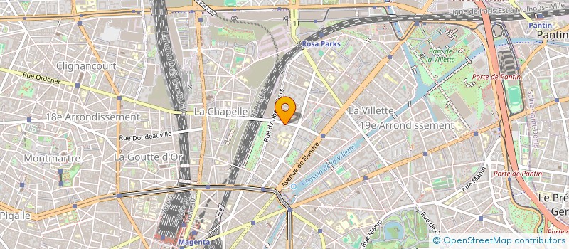 localisation de l'entreprise INST FORMATION ETUDE DOCUMENTATION  PARIS