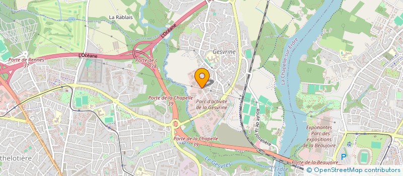 localisation de l'entreprise INST FORMATION TECHNIQUE PAR ALTERNANCE à LA CHAPELLE-SUR-ERDRE