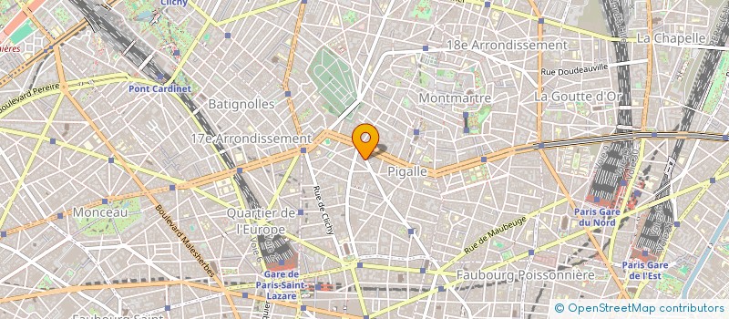 localisation de l'entreprise INST FR DE DEVELOPPEMENT PERSONNEL  PARIS