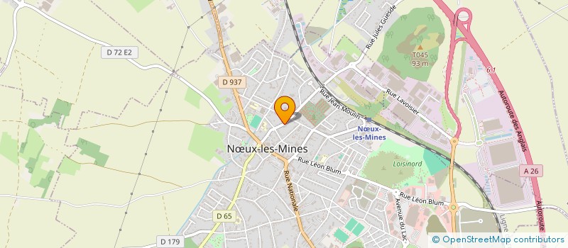 localisation de l'entreprise INST GEN FORCES PSYCHOSIQUES  NUX-LES-MINES