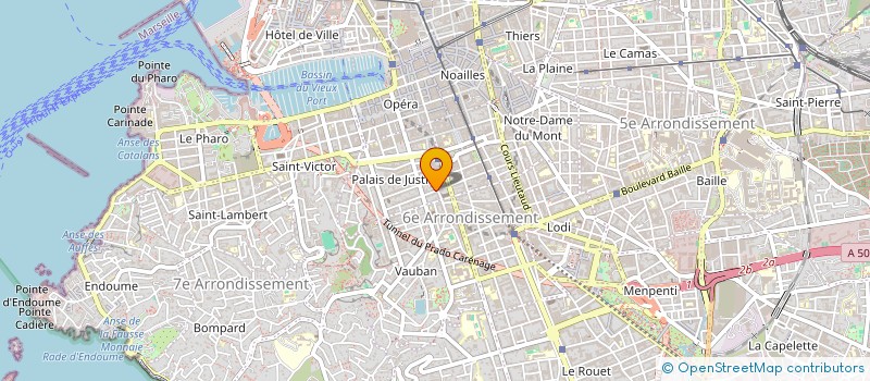 localisation de l'entreprise INST INTER ROBOTIQUE INTELLIG ARTIF MARS à MARSEILLE