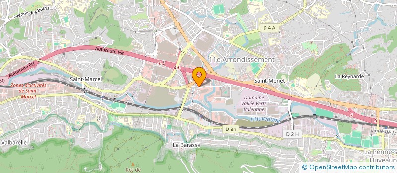 localisation de l'entreprise INST MEDITERR AIDE GESTION ENTREPRISE  MARSEILLE