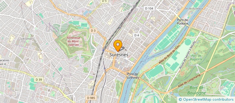 localisation de l'entreprise INST MUNICIPAL EDUCATION PHYSIQUE SPORTS à SURESNES