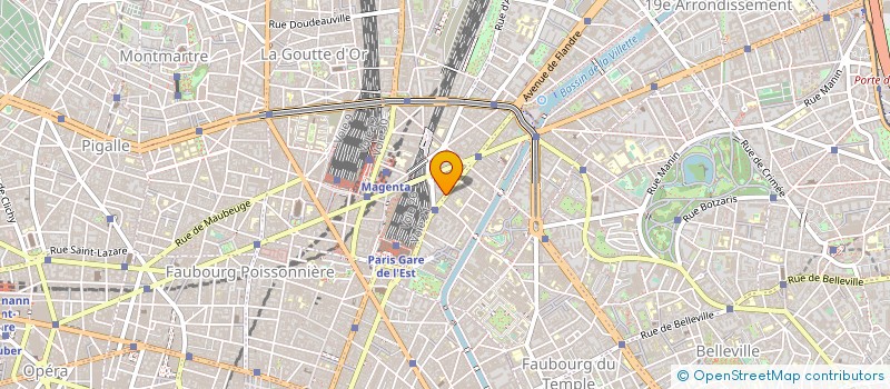 localisation de l'entreprise INST NAT INTERUNIV SILICATE SOLS MATERIA  PARIS