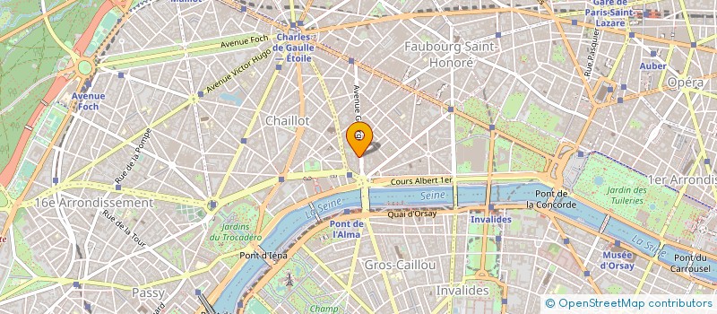 localisation de l'entreprise INST NATION GEST ECONOMI RURAL  PARIS