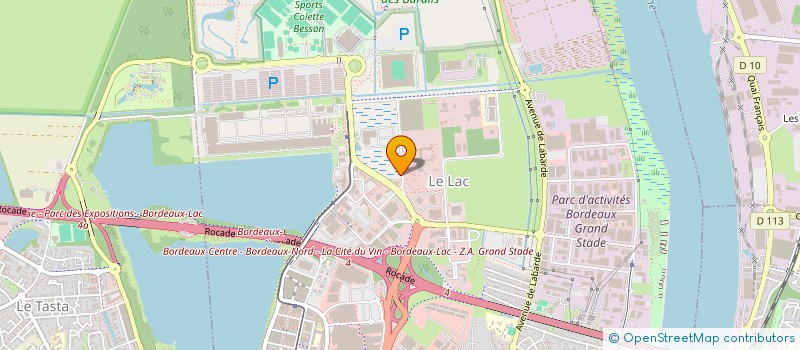 localisation de l'entreprise INST NATIONAL DE MANAGEMENT PUBLIC à BORDEAUX