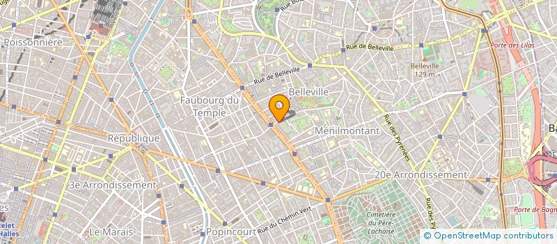 localisation de l'entreprise INST POUR LA GEST  ET L'ADMINIST DE TEST  PARIS