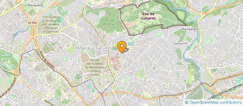 localisation de l'entreprise INST.PRIVE DIFF.RECHERCHE ACT.COMM. à MONTPELLIER
