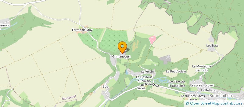 localisation de l'entreprise INST PRIVE FORM TECHNIQUE ET DE GESTION à MORIENVAL