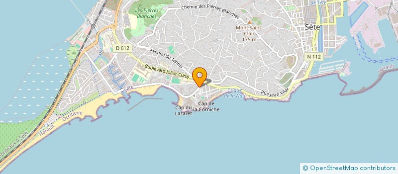 localisation de l'entreprise INST PROMOTION HYGIENE ALIMENTAIRE à SETE