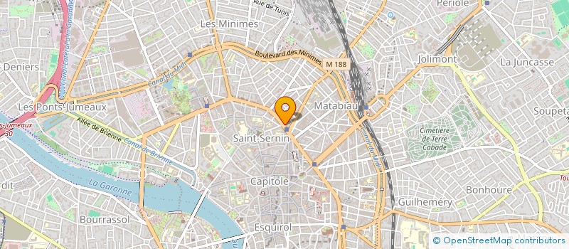 localisation de l'entreprise INST RECH ENSEIG NATURO APPLIQUEE à TOULOUSE