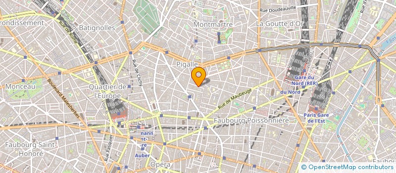 localisation de l'entreprise INST RECHERC ECONOMIE CULTUREL INTERNATI  PARIS