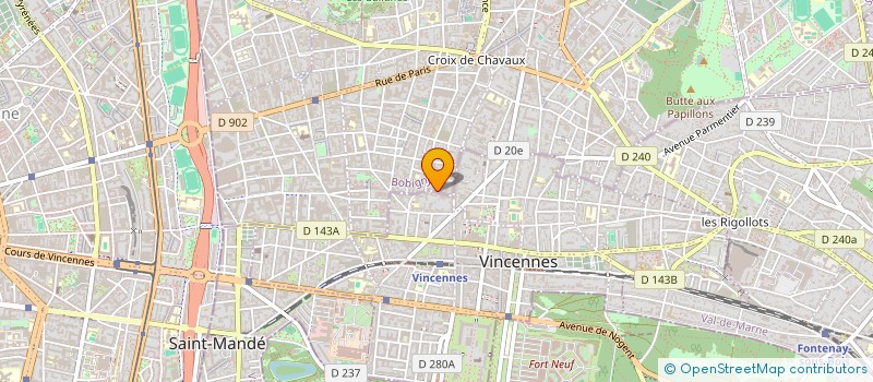 localisation de l'entreprise INST RECHERCH RESOL NON-VIOLENT CONFLIT à MONTREUIL