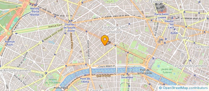 localisation de l'entreprise INST RECHERCHE COMMUNIC ACTION SOCIAL  PARIS