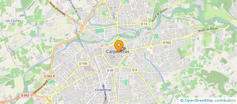 localisation de l'entreprise INST REHARMONISATION REEQUILIBRAGE ENERG  CARPENTRAS