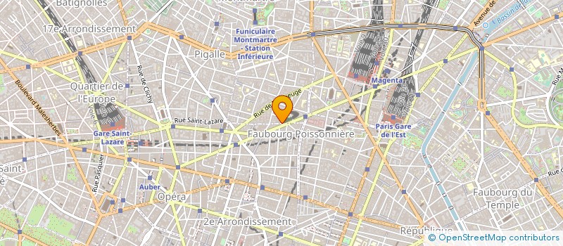 localisation de l'entreprise INST RETRAITE & PREVOYANCE SALARIES IAA à PARIS