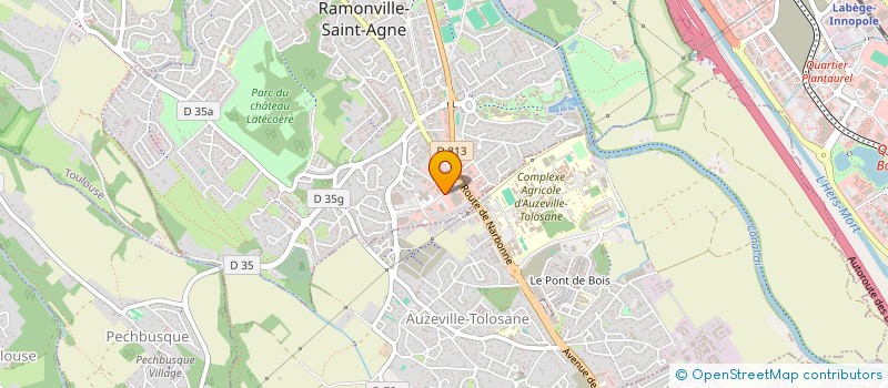 localisation de l'entreprise INST SUP TECH ENSEIG FORMATION ASSOC à RAMONVILLE-SAINT-AGNE