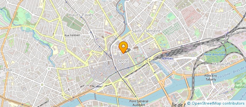 localisation de l'entreprise INST SUPERIEUR DE L'ENTREPRISE DE NANTES à NANTES