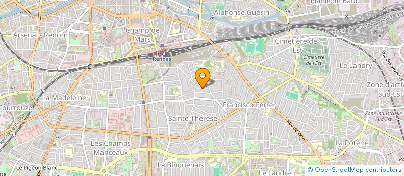 localisation de l'entreprise INST TRANSF APPLIC CONNAIS SCIENTIF ENVI  RENNES