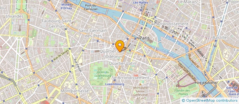 localisation de l'entreprise INST UNIVERSIT SANTE PUBLI ILE DE FRANCE à PARIS