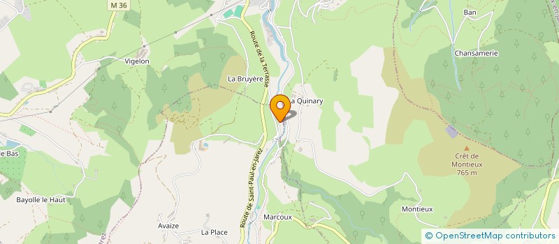 localisation de l'entreprise INSTA-RESEAUX à LA TERRASSE-SUR-DORLAY