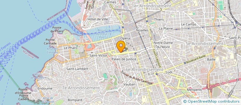 localisation de l'entreprise INSTACARE à MARSEILLE