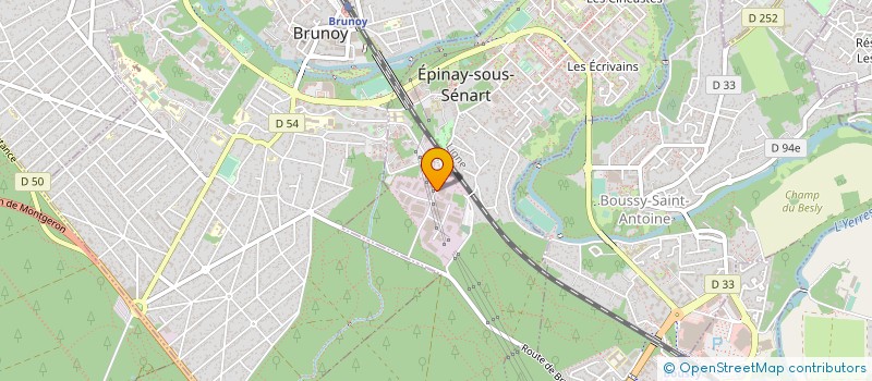 localisation de l'entreprise INSTACLIM à EPINAY-SOUS-SENART