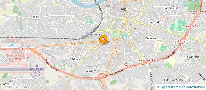 localisation de l'entreprise INSTACONNECT à ALBI