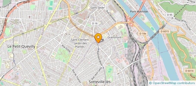 localisation de l'entreprise INSTADOM à ROUEN