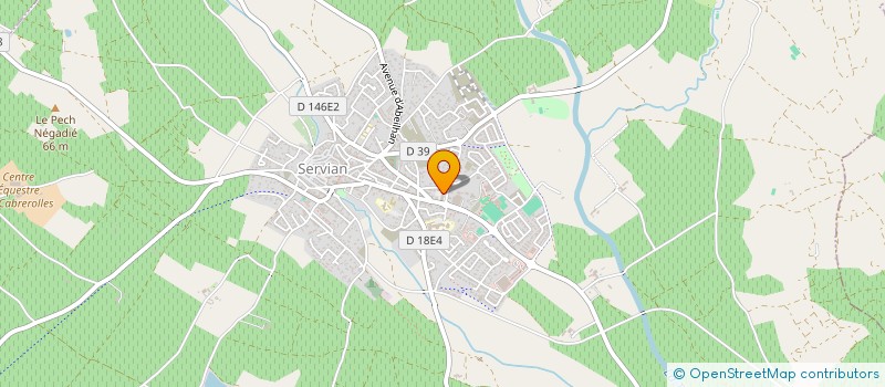localisation de l'entreprise INSTADRONE  VILLENEUVE-LES-BEZIERS