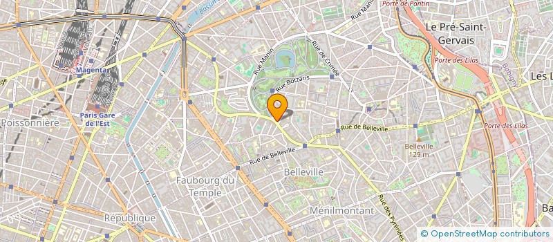 localisation de l'entreprise INSTAL CANTI RACK à PARIS