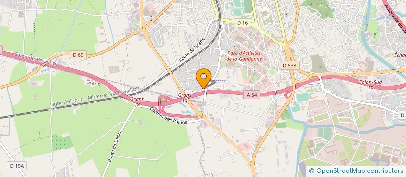 localisation de l'entreprise INSTAL'CLIM CHAUFFAGE PLOMBERIE  SALON-DE-PROVENCE