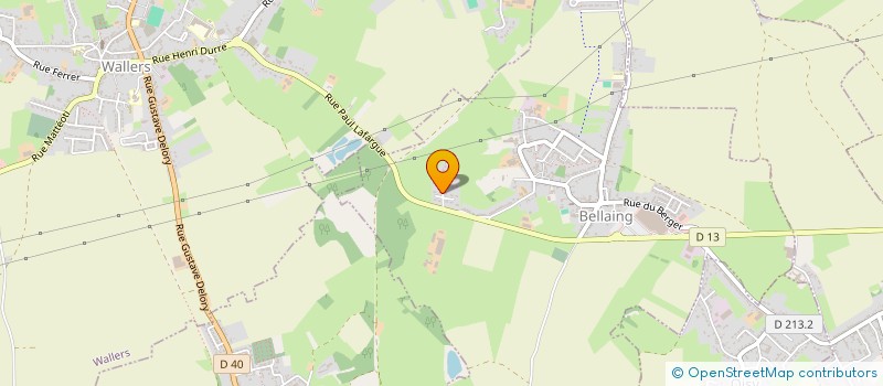 localisation de l'entreprise INSTAL CLOISONS  BELLAING