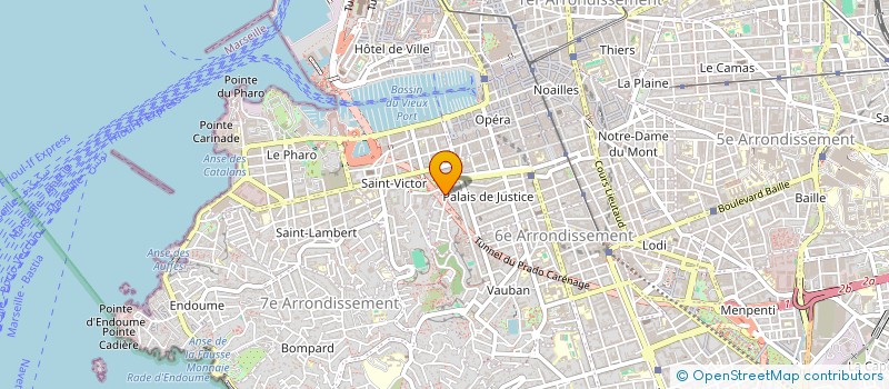 localisation de l'entreprise INSTAL GLE ELECTRIQUE PROTECTION à MARSEILLE